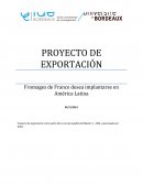 Projet d'exportation