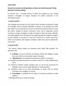 Résumé du contexte sociolinguistique au Maroc de Leila Messouadi, Philipe Blanchet et Vanessa Delage