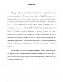 Mémoire de fin d'étude