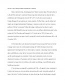 Qu'est-ce que l'Etat providence?