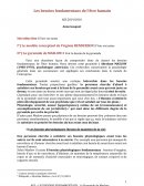 Les besoins fondamentaux de l’être humain