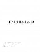 Stage d'observation, cabinet sage-femme