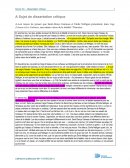 Dissertation Cage d'oiseau et Les corbeaux