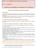 L’influence des politiques économiques sur l’entreprise
