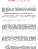 Chapitre 3 - Les formations d'un contrat