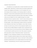 Commentaire composé Marcel Proust; À L'ombre des jeunes filles en fleurs, Du côté de chez Swann, Un amour de Swann: "On commençait à éteindre partout"..... "l'azur résistant et lumineux des eaux"