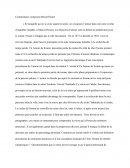 Commentaire composé Marcel Proust; À L'ombre des jeunes filles en fleurs, Du côté de chez Swann, Un amour de Swann: "On commençait à éteindre partout"..... "l'azur résistant et lumineux des eaux"