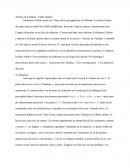 Amours de Claudine : Etude linéaire