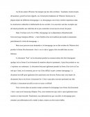Le document brut ou travaillé