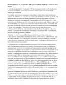 Commentaire d'arrêt : Cass 13 décembre 1989