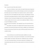 Dissertation " En quoi un livre peut-il faire naître son lecteur "