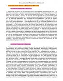 Le leadership du Président de la République