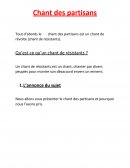 Qu’est-ce qu’un chant de résistants ?