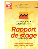 Rapport de stage banque Maroc