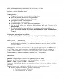 Commerce international - résumé