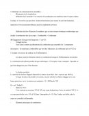 Evaluation des risques d'incendie