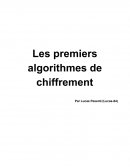 Les premiers algorithmes de chiffrement