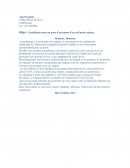 Candidature pour un poste d'assistante d'accueil petite enfance.