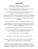 Compte rendu anglais
