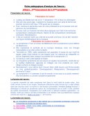 Fiche pédagogique d’analyse de l’œuvre :