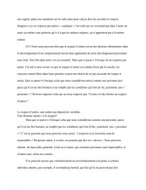Pourquoi Respecter Autrui Dissertation Ellaftr Pourquoi Respecter Autrui Dissertation Ellaftr