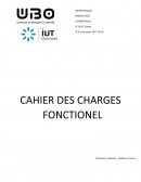 Cahier des charges fonctionnel