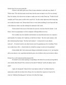 Essay on a scene from the Picture of Dorian Gray