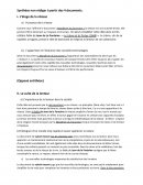 Synthese document francais lievre et tortue
