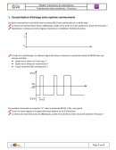 Etude de liaison asynchrone