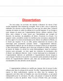 Dissertation Argumentation directe ou indirecte