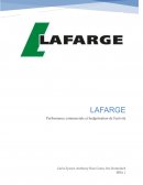 Plan d'action commerciale Lafarge