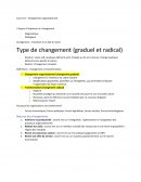 Changement organisationnel - ORH1163