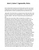 Sujet d’écriture théâtre