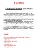 Florilège les Fleurs du Mal, Baudelaire