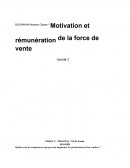 Motivation et rémunération de la force de vente