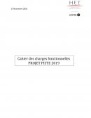 Cahier des charges fonctionnel