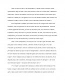 Explication de texte de Arthur Schopenhauer, Le monde comme volonté et comme représentation