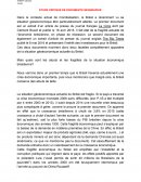 Etude critique de documents : la situation géoéconomique du Brésil