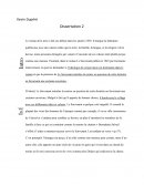 Dissertation sur le survenant