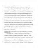 Le modèle de l'entreprise