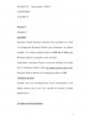 Partie droit devoir n°1 BTS COMMUNICATION CNED