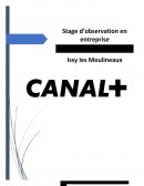 Rapport de stage 3ème