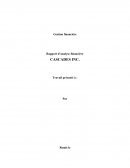 Analyse financiére Cascades inc