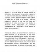 Etude critique de document d'histoire