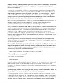 Projet de soin dans un établissement psychiatrique