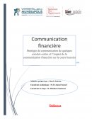 Communication financière