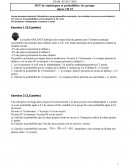 DST de statistiques et probabilités