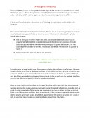 Analyse de pratique professionnelle