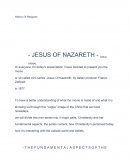 Jesus de Nazareth film étude