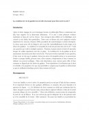 La condition de vie du gardien lui est-elle nécessaire pour bien servir la cité ?